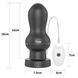 Анальная пробка с вибрацией 7" King Sized Vibrating Anal Rammer", 18х7 см. 6452LVTOY777 фото 2