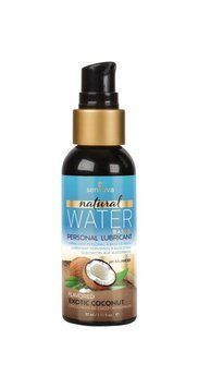 Лубрикант на водной основе со вкусом кокоса Sensuva Natural Water-Based Exotic Coconut, 57 мл SO4946 фото