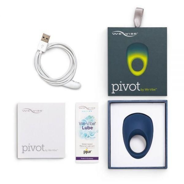 Смарт эрекционное виброкольцо Pivot By We-Vibe Vibrating Ring SO1637 фото