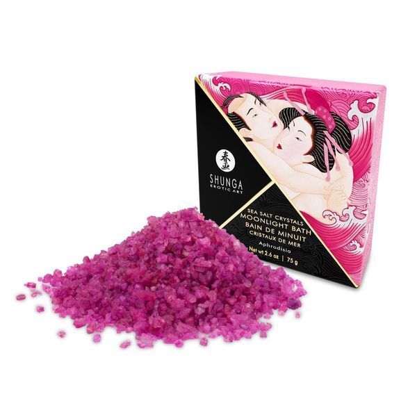 Сіль для ванни Shunga Moonlight Bath &ndash; Aphrodisia (75 мл), сіль Мертвого моря, аромамасла SO2539 фото