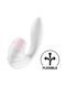 Вакуумный клиторальный стимулятор с вибрацией Satisfyer Supernova White, 2 положения ствола, 16х3,5 см. SO6109 фото 1