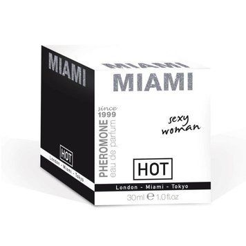 Парфуми з феромонами для жінок HOT Pheromon Parfum MIAMI sexy woman, 30 мл. HOT55112 фото