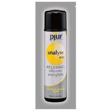 Анальная смазка pjur analyse me! Relaxing jojoba silicone lubricant, 1,5 мл. 11940-01 фото