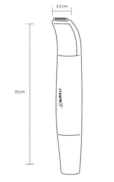 Универсальная женская бритва Mae B Intimate Health MB10970 фото