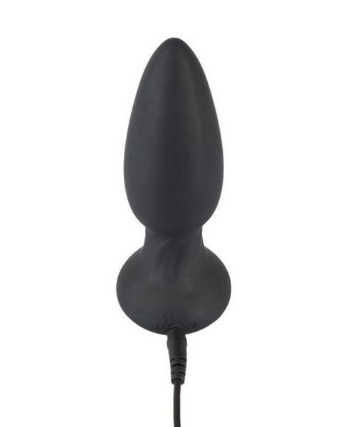 Анальна пробка з ротацією та пультом ДУ Black Velvets Remote Controlled Rotating & Vibrating Plug, 14,2 х4,1 см 61325964260000 фото