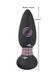 Анальна пробка з ротацією та пультом ДУ Black Velvets Remote Controlled Rotating & Vibrating Plug, 14,2 х4,1 см 61325964260000 фото 4