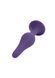 Анальный плаг Silicone Purple Plug S, 10х2,4 см. 62530064-00088 фото 3