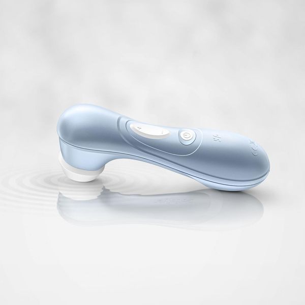 Вакуумный клиторальный стимулятор Satisfyer Pro 2 Blue, 17х6 см. SO6288 фото