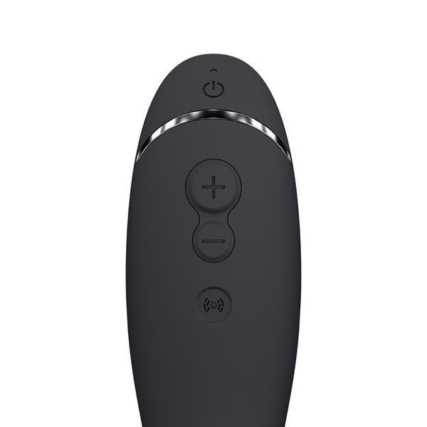 Вибратор для точки G c вакуумной стимуляцией Womanizer OG Dark Grey, 17,6х3,9 см. SX0533 фото