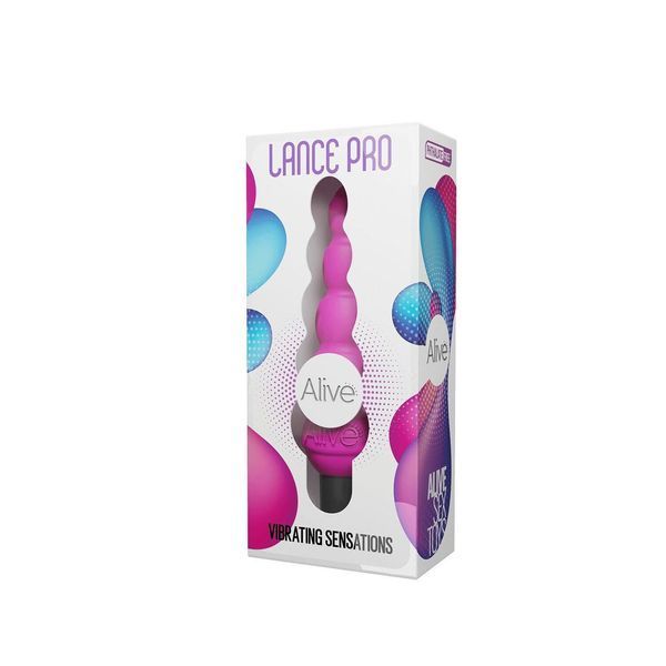 Анальный вибратор Alive Lance Pro, 13,8х3,9 см. SX0808 фото