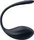 Смарт-віброяйце з пультом дистанційного керування Satisfyer Ribbed Petal Connect App Black, 23х3,9 см. SX1221 фото 3