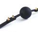Кляп із силіконовою кулькою Solid Medium Ball Gag UPKO, 4 см. U22218 фото 3