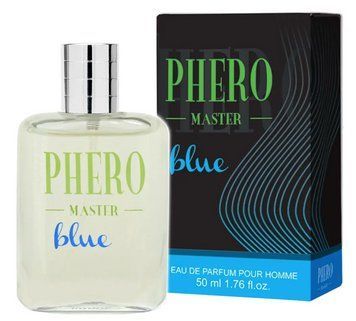 Духи с феромонами для мужчин PHERO MASTER BLUE for men, 50 мл. 91400104 фото