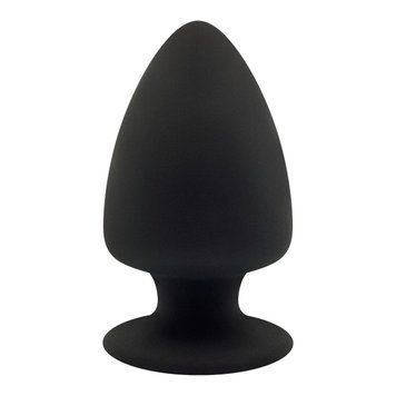 Анальная пробка SilexD (Model 1 size L), двухслойная, силикон+Silexpan, 13х7,5 см. SO2864 фото
