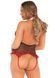 Костюм школьницы Leg Avenue Schoolgirl One size, боди с галстуком SO8623 фото 2