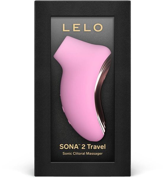Звуковой стимулятор клитора LELO SONA 2 Travel Pink, тревел-версия, 12 режимов, 8,7х5,4 см. SX0699 фото