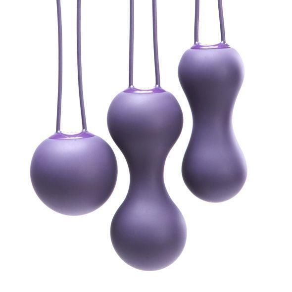 Набор вагинальных шариков Je Joue - Ami Purple, диаметр 3,8-3,3-2,7 см, вес 54-71-100 гр SO3042 фото