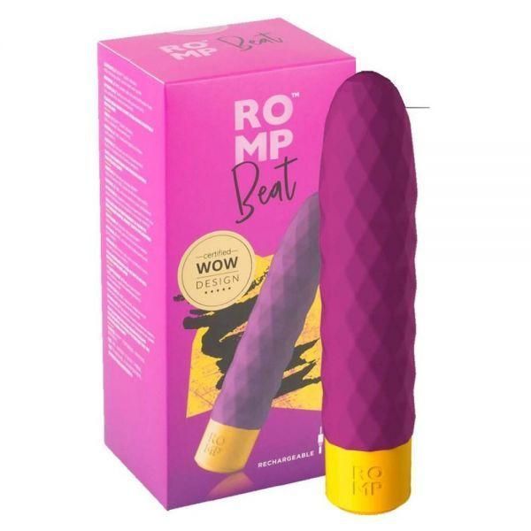 Классический вибратор Romp Beat, 15х3,3 см. SO6950 фото