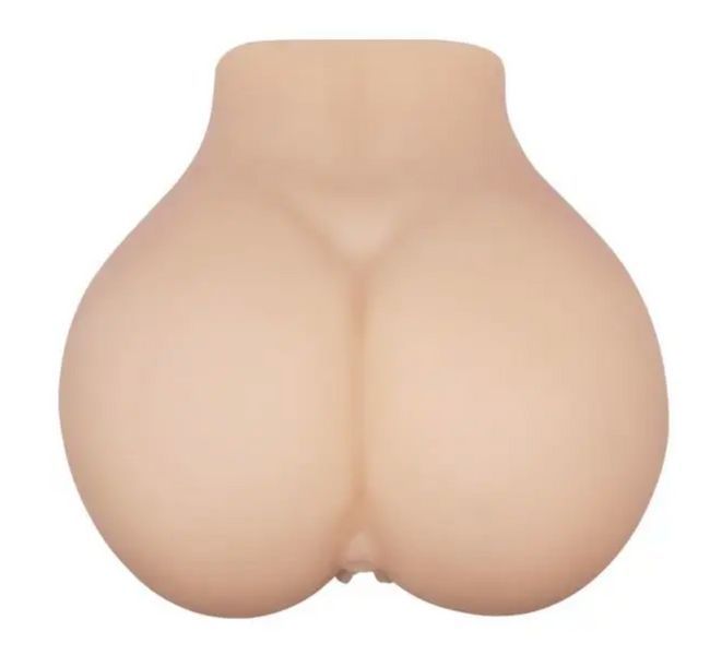 Мастурбатор із двома отворами та вібрацією "Crazy Bull Realistic Vagina and Anal Vibrating", 16х15,5 см. BM-009190Z-1 фото