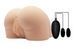 Мастурбатор із двома отворами та вібрацією "Crazy Bull Realistic Vagina and Anal Vibrating", 16х15,5 см. BM-009190Z-1 фото 1