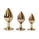 Набор металлических анальных пробок LOCKINK YEAHWOW Nympho Butt Plug Set, 3 шт. SX2840 фото 3