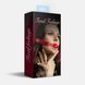 Кляп силіконовий Feral Feelings Silicon Ball Gag Red/Red, червоний ремінь, червона кулька, 4 см. SO8267 фото 2