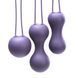 Набор вагинальных шариков Je Joue - Ami Purple, диаметр 3,8-3,3-2,7 см, вес 54-71-100 гр SO3042 фото 3