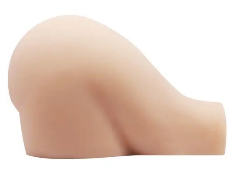Мастурбатор із двома отворами та вібрацією "Crazy Bull Realistic Vagina and Anal Vibrating", 16х15,5 см. BM-009190Z-1 фото