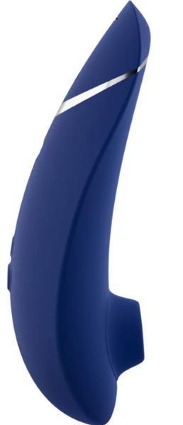 Вакуумний кліторальний стимулятор Womanizer Premium 2 Blueberry, 15,5 х5 см. SO8752 фото