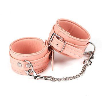Поножи Liebe Seele Dark Candy Pink Ankle Cuffs, съемная цепочка SX1660 фото