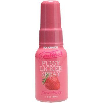 Спрей для кунілінгу зі смаком полуниці Doc Johnson GoodHead Pussy Licker Spray &mdash; Strawberry, 29 мл. SX2530 фото