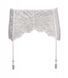 Широкий пояс для панчіх з мереживом ORO 403 white, S/M, L/XL, XXL LR74733 фото 1