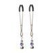 Зажимы для сосков Art of Sex - Nipple Clamps Lovely Blue SO5862 фото 2