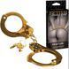 Металеві наручники Fetish Fantasy Gold Metal Cuffs від Pipedream 480147 фото 1