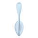 Смарт-віброяйце Satisfyer Smooth Petal Connect App Light Blue, 23х3,8 см. SX0667 фото 4