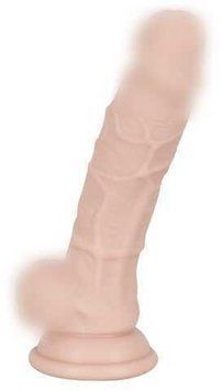 Реалістичний фалоїмітатор Silicone Dildo size M від Orion, 19х3,7 см. 410131 фото