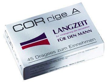 Таблетки для продления полового акта Corrige, 15 шт. (1 пластина) 7117035000-1 фото