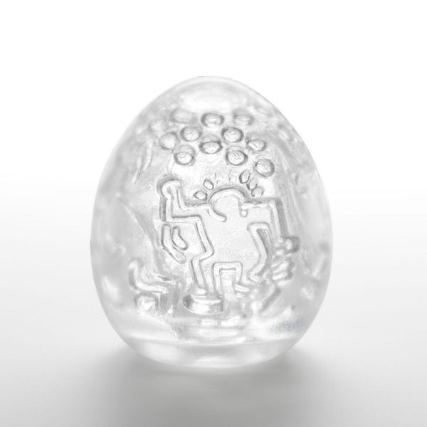 Мастурбатор Tenga Keith Haring EGG Dance, 8х5 см. SO1702 фото
