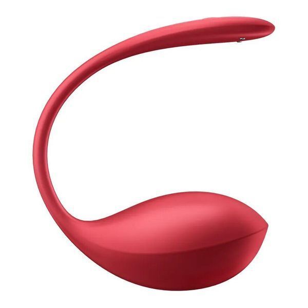 Смарт-виброяйцо с пультом ДУ Satisfyer Shiny Petal Connect App, 23х3,9 см. SX1220 фото