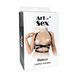 Портупея жіноча з натуральної шкіри Art of Sex - Melani Leather harness, Чорний, XS-M, L-2XL SO8298 фото 5