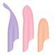 Вібратор із насадками набір 4-в-1 Satisfyer Playful Four, вібратор і 4 насадки, 12 режимів SX2182 фото 2
