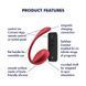 Смарт-виброяйцо с пультом ДУ Satisfyer Shiny Petal Connect App, 23х3,9 см. SX1220 фото 4