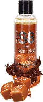 Їстівне масажне мастило шоколадний десерт S8 4-in-1 Dessert Lube, 125 мл. 97433Chocolate фото