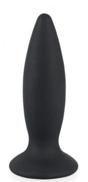 Анальная пробка с вибрацией Black Velvets Small Rechargeable Plug от Orion, 11х3,3 см. 430297 фото