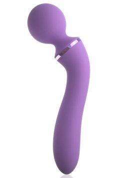 Вибромассажер Fantasy For Her Duo Wand Massage-Her от Pipedream, 20х4,5 см. 400600 фото