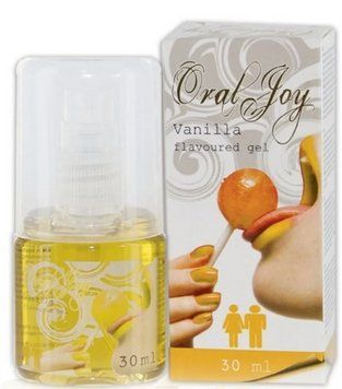 Оральний гель зі смаком ванілі Oral Joy Vanilla Cobeco Pharma, 30 мл. 500442 фото