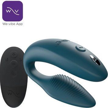 Смарт вибратор для пар с пультом ДУ We-Vibe SYNC 2 Green Velvet SO8760 фото