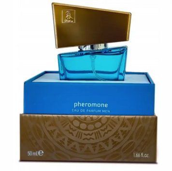 Духи с феромонами мужские SHIATSU Pheromone Fragrance men lightblue, 50 мл. HOT67132 фото