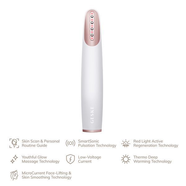 Устройство для укрепления и тонизирования кожи лица GESKE Skin Firming Wand 7в1 starlight HB0434 фото