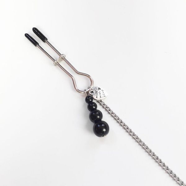 Зажимы для сосков и клитора Art of Sex - Nipple and clit clamps Black Pearl SO5869 фото